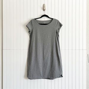 Eileen Fisher Small Gray Shirt Dress